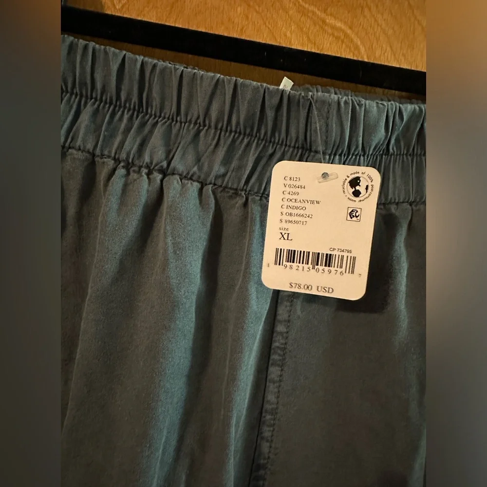 Free People preppy Poplin pull on pants, size XL, NWT - Picture 6 of 8